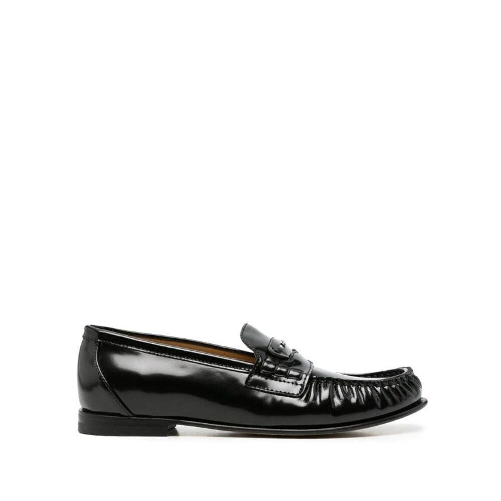 Fendi Women Loafer Vitello Abrasivato